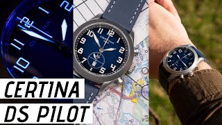 Certina DS Pilot Watch Review  Flying Classic [upl. by Kinna555]