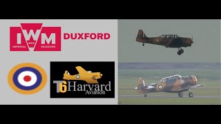 Duxford Aerodrome Spotting  Harvard IV  Wacky Wabbit  AJ841  December 2019 [upl. by Subak]