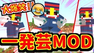 【MOD紹介】マイクラでユニークな動きが出来るMODが最強にエモい【Emoticons】 [upl. by Norrabal]