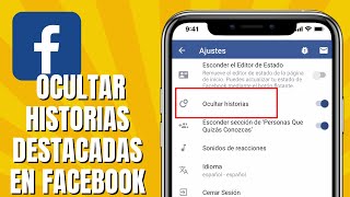 Cómo OCULTAR Mis Historias Destacadas En FACEBOOK [upl. by Everard]