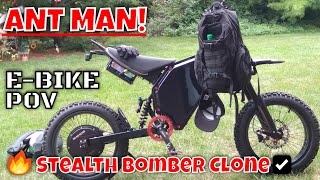 💥EBIKE POV💥GGs 1st E bike Pov💥Stealth Bomber Clone💥 [upl. by Volney]