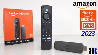 Amazon Fire TV Stick 4K Max 2nd Gen Unboxing  Set Up  2023 Release [upl. by Airamat]