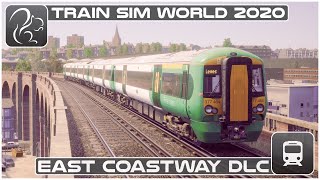 East Coastway DLC  Lewes to Brighton Class 377  Train Sim World 2020 [upl. by Godliman]