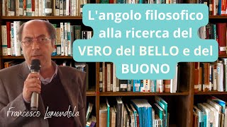 LANGOLO FILOSOFICO 40  Dialogo arma della modernità [upl. by Christoforo887]