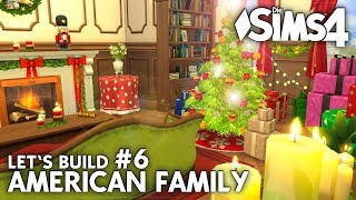 🎄 Special American Family 6 Weihnachten Zimmer  Die Sims 4 Haus bauen deutsch [upl. by Robinett]