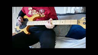 Blink182  ONE MORE TIME Bass Cover with Tabs [upl. by Nyrol]