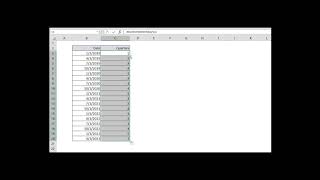 How to create a Quarter formula in Excel [upl. by Anderea]