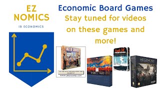 EZ NOMICS Coming soon in 2024 Economic Board Games [upl. by Elazaro]