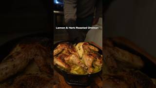 The Best Roasted Chicken Recipe Ever  Lemon Herb Roasted Chicken shorts food [upl. by Cunningham]