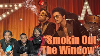 Bruno Mars Anderson Paak Silk Sonic  Smokin Out The Window Official Music Video REACTION [upl. by Quarta]