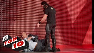 Top 10 Raw moments WWE Top 10 March 25 2019 [upl. by Eirrehc]