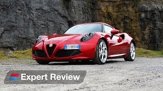 Alfa Romeo 4C coupe expert car review [upl. by Cecilla234]