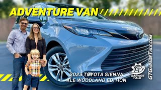 2023 Toyota Sienna XLE Woodland Edition Family Review with Child Seat Installation amp Real World MPG [upl. by Nahn251]