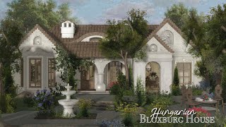 🌷 Bloxburg Hungarian House Build  hagyományos házikó 🪻 [upl. by Henri]