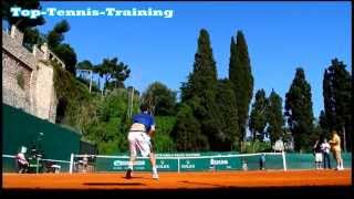 GulbisDavydenko Training 2013 HD Ground Level View [upl. by Bunns]