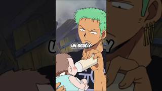 Zoro se convierte en niñera  One Piece anime onepiece mugiwara [upl. by Eustashe304]