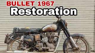 OLD MODEL Bullet 1967 Restoration Royal Enfield modification Bullet Tower sikar vintagebullet [upl. by Eivi]