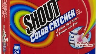 Shout Color Catchers Clogged My Washing Machine [upl. by Naryb447]