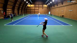 SIMONA HALEP LIVE PRACTICE BEFORE STARTING HER 2021 SEASON AT THE AUSTRALIAN OPEN [upl. by Laerol]