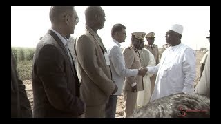 SENEGINDIA SA  AGRICULTURE  VISITE PRESIDENTIELLE A MBANE LE 06032017 [upl. by Araas]