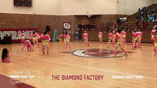 THE DIAMOND FACTORY  Field Show  Detroit MI  Majorette Dance Competition [upl. by Rebor]