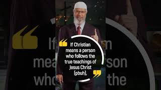 If Christian means Following the Teachings of Jesus Christ p then We Muslims are more Christian [upl. by Odirfliw]