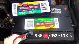 Opening a Maintenance Free Battery Everstart Max [upl. by Stanislaw]