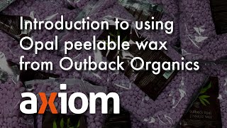 Underarm wax introducing Opal peelable wax from Outback Organics [upl. by Arlyne866]