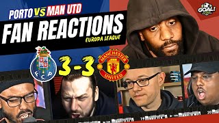 Man Utd fans FUMING reactions to Porto 33 Man Utd EUROPA LEAGUE 202425 [upl. by Atteynad]