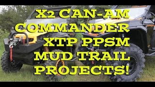 Canam Commander XTP 1000 Trail and Mud Modified [upl. by Chirlin563]