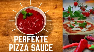 Pizzasauce 🍅 🌱 nach Original italienischen Rezept [upl. by Fabrianne659]