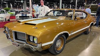 UNRESTORED 1972 Oldsmobile 442 W30 at MCACN 2022 mcacn mcacn2022 [upl. by Yrrat32]