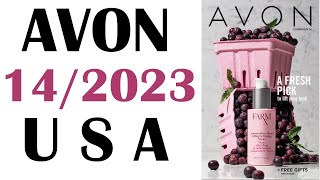 CATALOG AVON CAMPAIGN 14  2023 USA [upl. by Outhe]