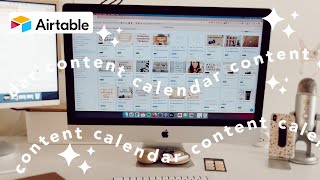 Using Airtable for Social Media Content Calendar [upl. by Nue480]