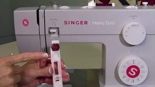 Singer Heavy Duty 4423 29 Buttonhole [upl. by Kcid]