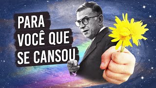 Assista quando estiver cansado da vida  A filosofia de Sartre [upl. by Toft]