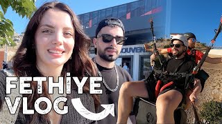 Fethiye Vlog  Sevgilim Paraşütle Atladı Görüntülü Aradım [upl. by Rangel302]