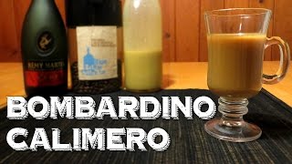 BombardinoCalimero  A Combo of Two Classic Italian Winter Cocktails Advocaat Brandy amp Coffee [upl. by Frolick]