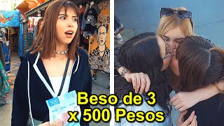 Harías un BESO de 3 por 500 PESOS  Bufonesnet [upl. by Ydnil]