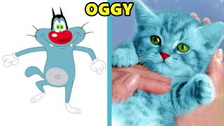 Oggy and the Cockroaches Characters In Real Life [upl. by Osrit]