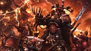 GLORYHAMMER  Universe On Fire  W40k Chaos Music Video [upl. by Rovit]