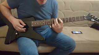 Erkin Koray  Cemalim  gitar cover lead parts  solo gitar [upl. by Nivrae63]