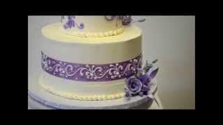 Lavender amp Silver Dreams  Lavender Wedding Cake  Wedding cake ideas [upl. by Yrok]