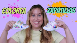 COLOREA TUS ZAPATILLAS⭐ Nala y el Mundo [upl. by Ertnom]