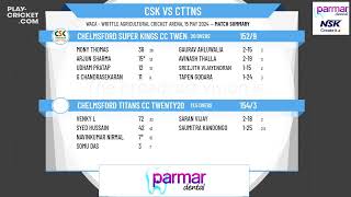 Chelmsford Super Kings CC Twenty20 v Chelmsford Titans CC Twenty20 [upl. by Elkraps]