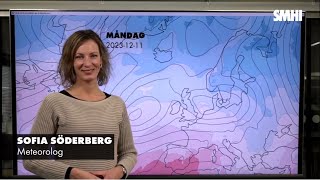 Prognos måndag till och med onsdag vecka 50 [upl. by Otho]