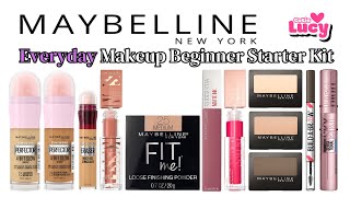 Maybelline Everyday Beginner Makeup Starter Kit 💄 [upl. by Bibeau]