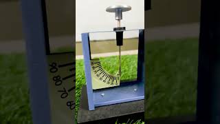 Gold leaf Electroscope🔥🔥 scienceexperiment physics viral shorts [upl. by Waal]