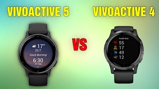 Garmin Vivoactive 5 vs Garmin Vivoactive 4  Full Specs Compare Smartwatches [upl. by Millie]