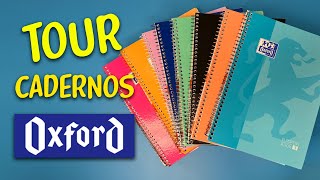 TOUR PELOS CADERNOS OXFORD [upl. by Namlas]